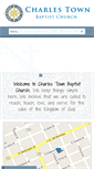 Mobile Screenshot of charlestownbaptist.org
